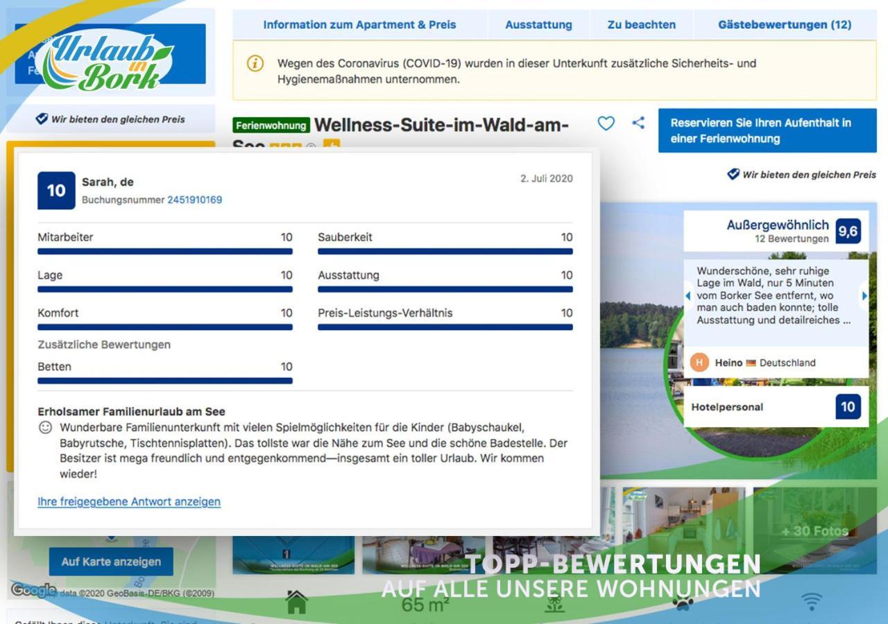 Jagd-Angler-Suite-04-Im-Wald-Am-See Kyritz Εξωτερικό φωτογραφία
